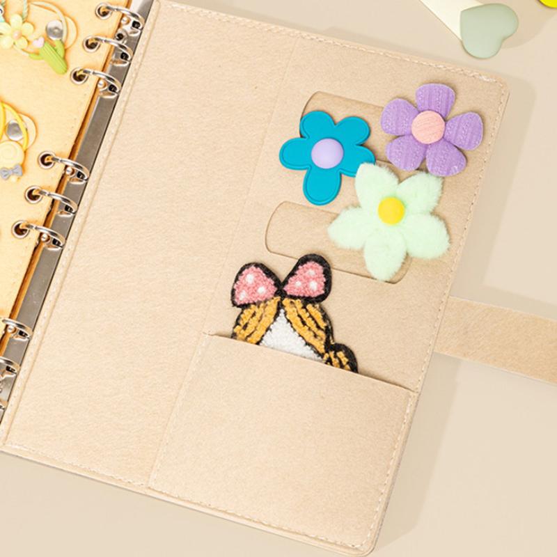 Книга-органайзер для бантов для волос, большая емкость, держатель для повязки на голову, заколка для волос, экономящий место, аксессуар для комнаты для девочек