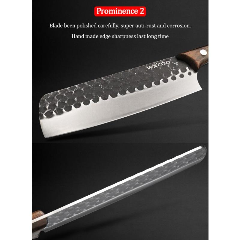 Stainless Steel Kitchen Knife Women's Small Japanese Kitchen Knife Carving Knife Chef's Knife Kitchen Knife Sharp and Convenient Knife