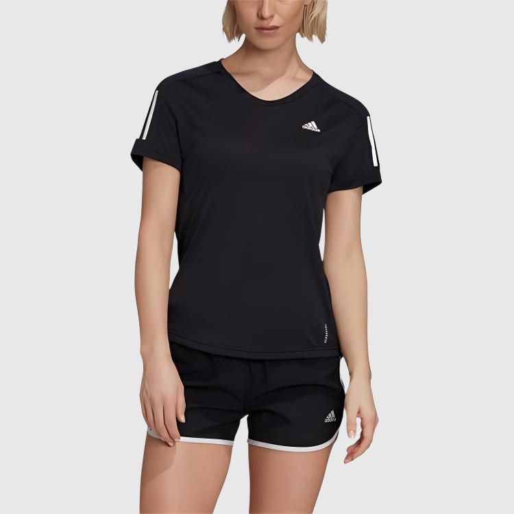 Adidas T Shirts Women's Black Crew Neck Moderate Other GC6627