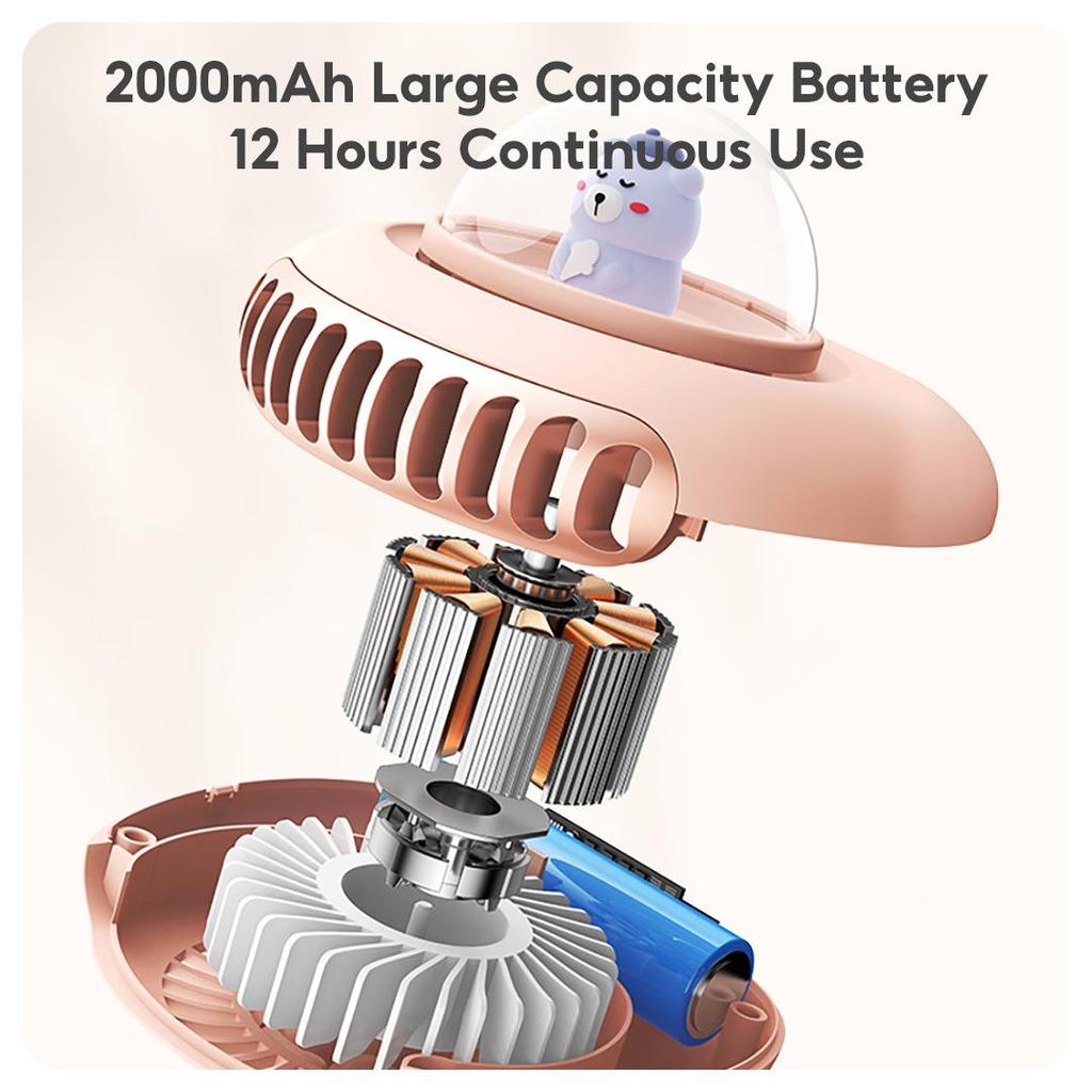 Вентилятор для коляски 3Life, зажим для штатива, вентилятор, 4 скорости, вращающийся ручной вентилятор для автомобильного сиденья, детской кроватки, велосипедной беговой дорожки