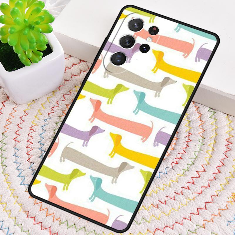 Такса Такса Красивый Чехол для Телефона для Samsung Galaxy note 10 pro S26 Ultra S23 S24 FE S25 S21 S22 PLUS ударопрочный Чехол