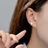 Серьги-гвоздики в форме цветка и звезды. Милые, простые и универсальные серьги-гвоздики для девочек.