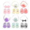 Mesh European and American Baby Socks Cross-border Candy Princess Cute Children's Socks Headband Set
