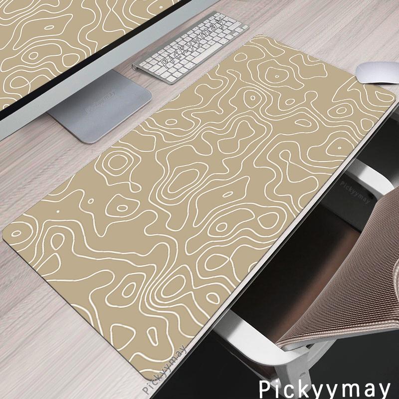 Белый коврик для мыши в стиле минимализм, большой коврик для мыши, коврик для клавиатуры XXXL, коврики для мыши, резиновый коврик для стола, дизайн, коврик для компьютерного стола