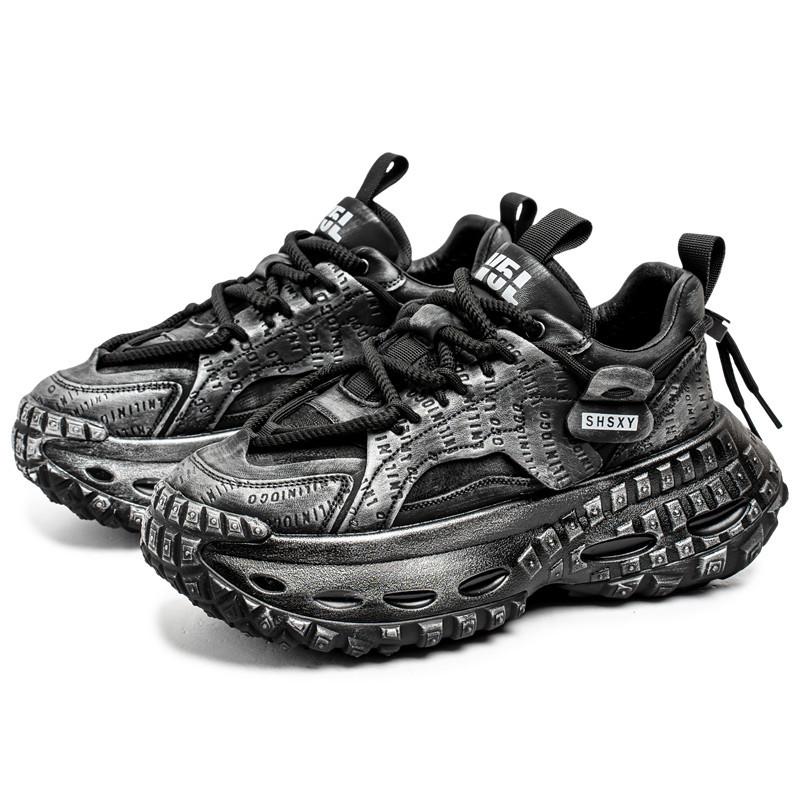 Shoes Men's Shoes Spring and Autumn New Sports Platform Dad Casual Shoes Casual Shoes