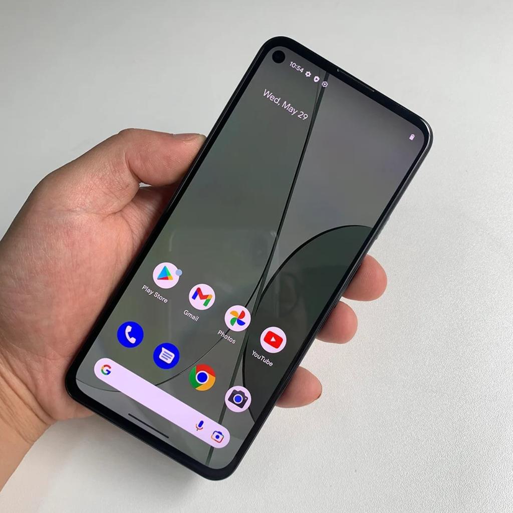 Восстановленный Google Pixel 5A 5G Оригинальный 6 ГБ ОЗУ 128 ГБ ПЗУ 6,34" Разблокированный Snapdragon 765G Восьмиядерный Смартфон