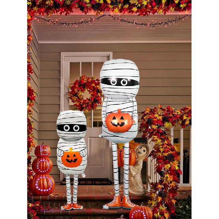 1pc Halloween Mummy balloon Mummy Pumpkin ForHalloween Decorations Trick or Treat Party Decoration Supplies Party Decorations 5