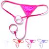 Men Elastic Low Rise Sissy Bikini Brief Thong G String T Back Triangle Underwear