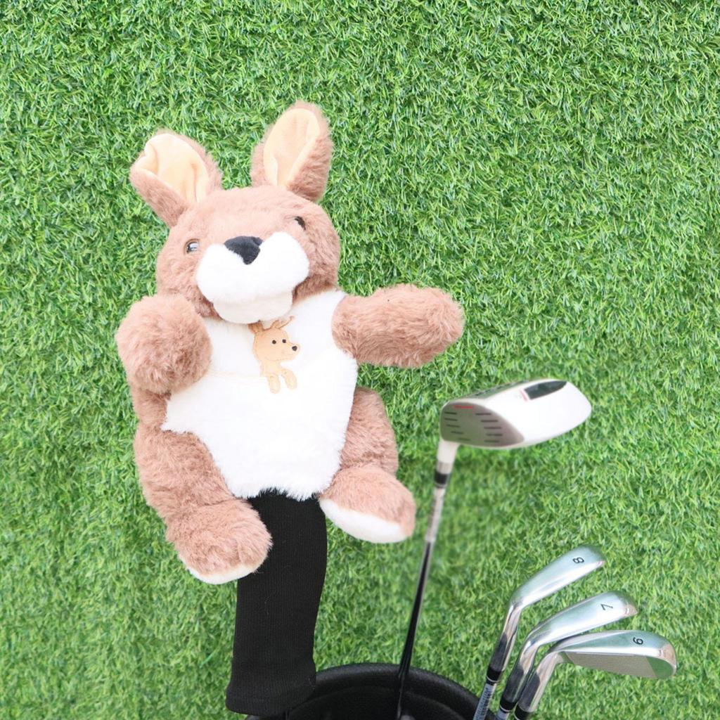 Wood Headcover Golf Head Cover Protective Sleeve Protection for Outdoor