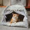 Складная палатка для домашних животных Kolip, домик для котят, собак, кошек, полузакрытый вольер для животных, продукция, подходящая для всех сезонов