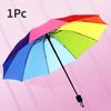 5 шт. складной зонт Trifold 10 переломов складной радужный зонт от солнца для защиты от солнца для взрослых и детей