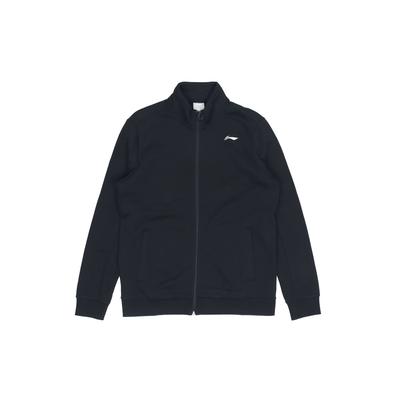 Li Ning Logo Casual Stand воротник трикотажная спортивная куртка осенние мужские куртки черный AWDR627-1