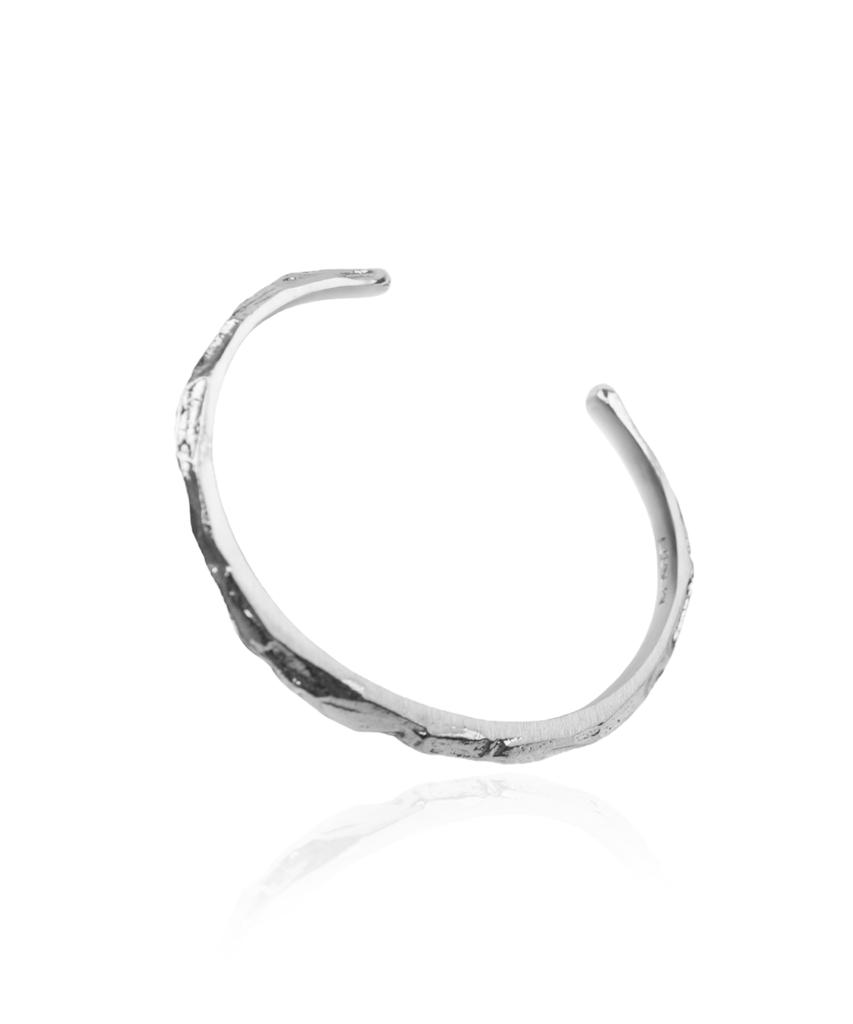 Manig Cragio R Silver Bangle