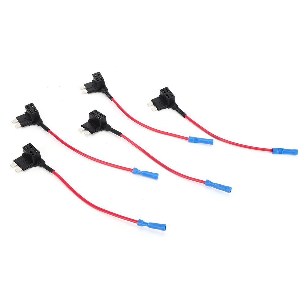 5 шт. автомобильный дополнительный контур средний стандартный держатель блока предохранителей