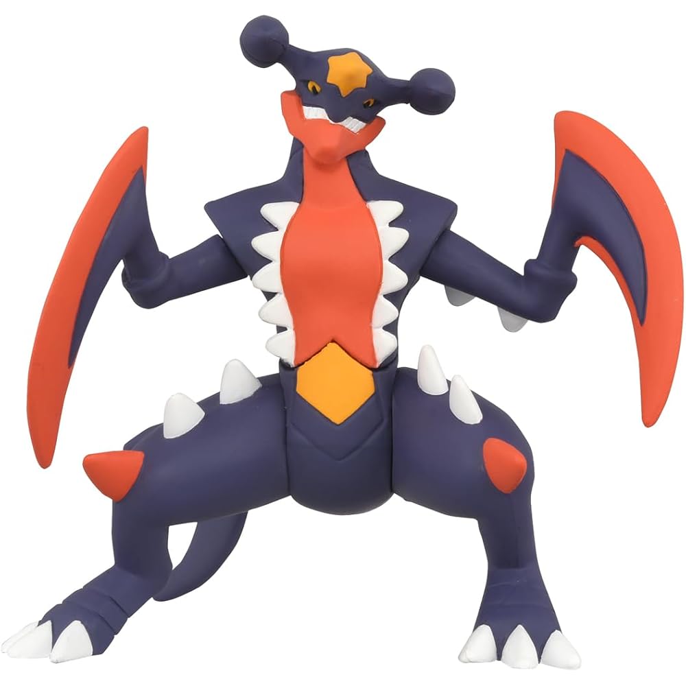 Takara Tomy Pokemon Moncolle Мега Гаргарчомп Коллекционная фигурка 10 см
