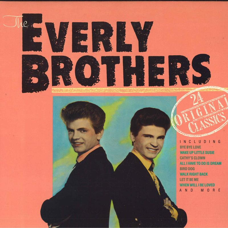 LP Record EVERLY BROTHERS - 24 Original Classics AL98207 ARISTA 1984 US Rock Used