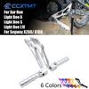 Для электромотоцикла Segway X260 X160 Для Sur Ron Light Bee X/S/L1E Алюминиевые Задние Подножки Педаль Кронштейн Пассажирские Подножки