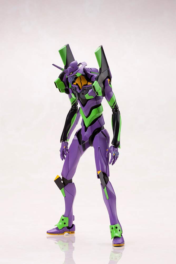 Kotobukiya Shin Evangelion Movie Version Evangelion Unit 01 с копьем Кассия Высота 190 мм Масштаб пластиковой модели Цвет литья KP618X приблизительно. 1/400