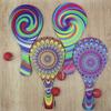 4Pcs Retro Paddle Ball Game Portable Wooden Target Ball Wooden Paddles with Ball  Active Play