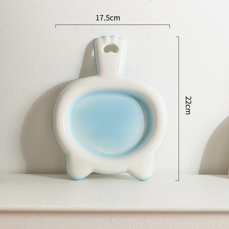 Творческий современный стиль керамические подносы для дома уникальные изысканные тарелки для фруктов милые маленькие кошки поднос для закусок