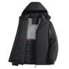 Winter Graphene Black Gold Cotton Jacket, Large Size Warm Outdoor Cotton Jacket, Windproof and Waterproof Assault Jacket