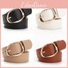 Женский тонкий ремень из искусственной кожи с металлической пряжкой-штифтом для повседневного использования весной