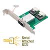 SF-019 2-Ports Mini SAS HD SFF-8644 To Internal Mini SAS SFF-8087 Adapter with Full PCIe Slot Profile Mounting Bracket