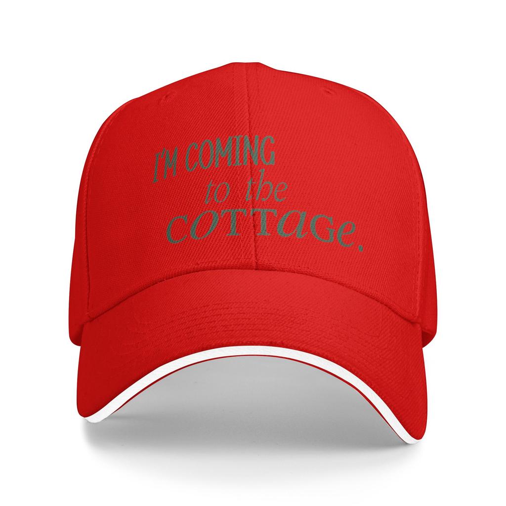 I'm Coming to the Cottage Heated Rivalry Sun Hat Summer Sunscreen Cap Unisex's Women's 2026 Baseball Cap Casual Outdoor Hats