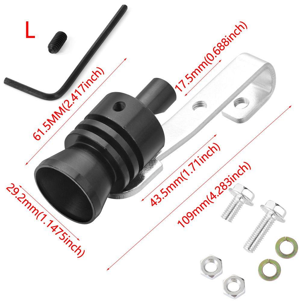 Valve Tail Exhaust Muffler Pipe Sound Simulator Whistle Car Turbo Exhaust Pipe Roar Maker Sound