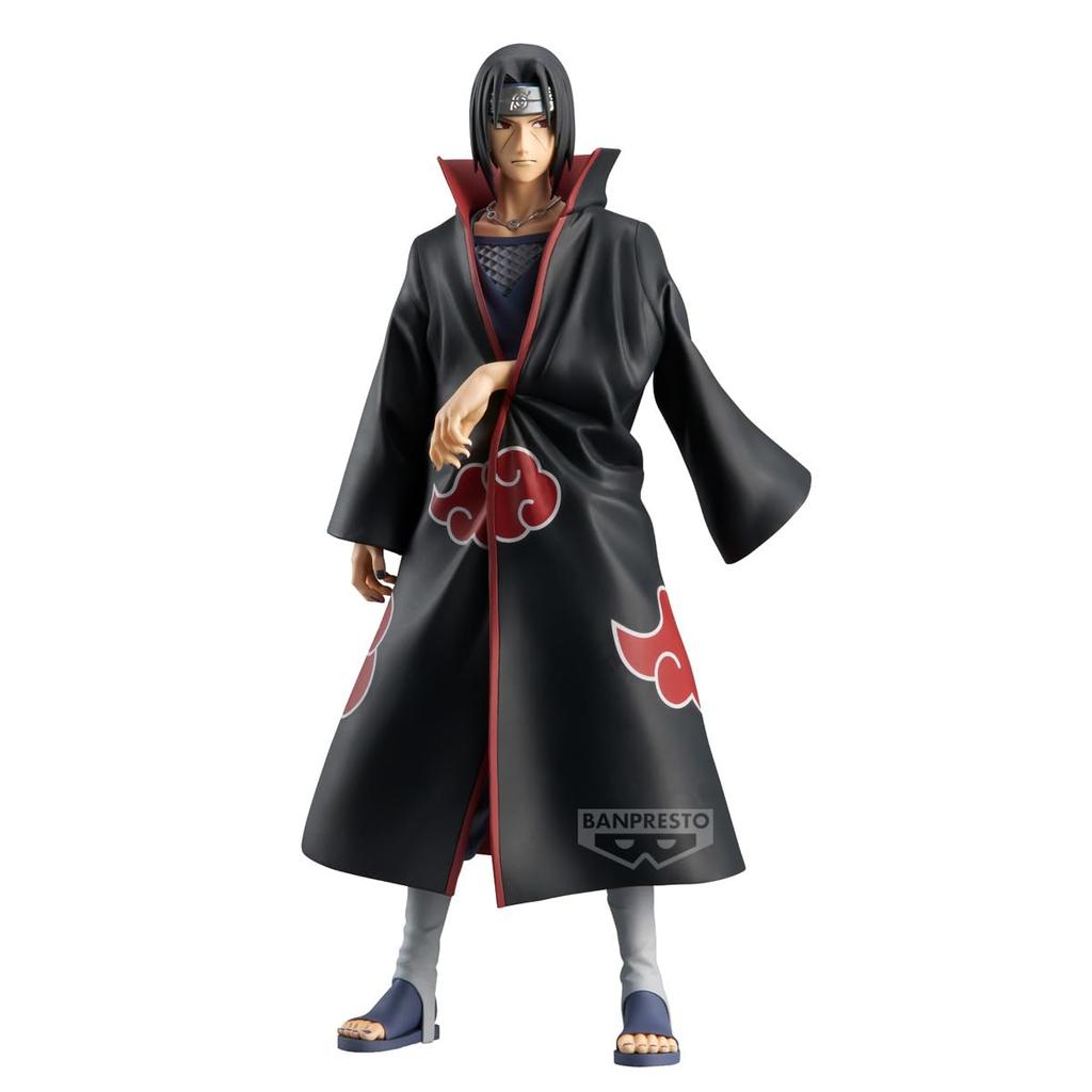 Banpresto Itachi Uchiha from Naruto Shippuden Grandist 28cm BP28670P Multicolor Collectible Perfect for Anime Fans Figure,