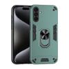 KEYSION Shockproof Armor Case for Samsung A56 5G A36 A26 Soft Silicone+PC Ring Stand Phone Back Cover for Galaxy A16 A26 A36 A56