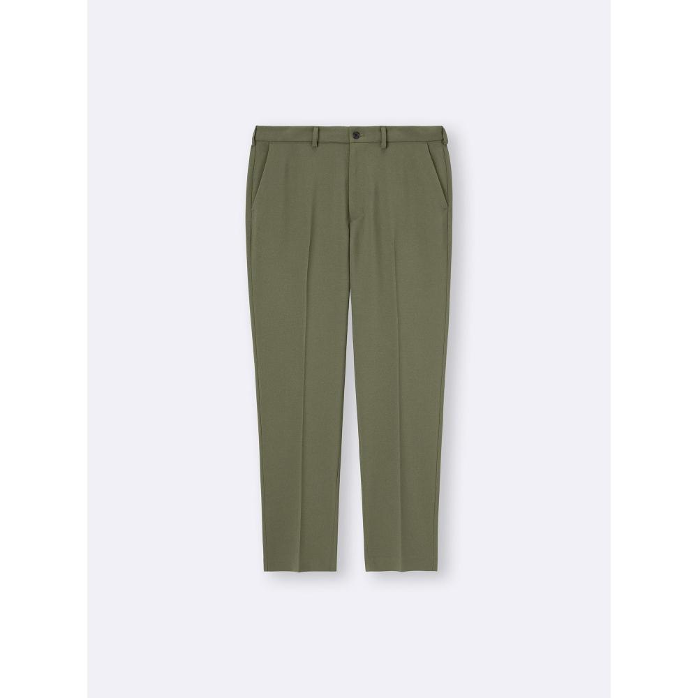 GU by Uniqlo Моющиеся зауженные брюки Sw+ec длиной 77,0 см 