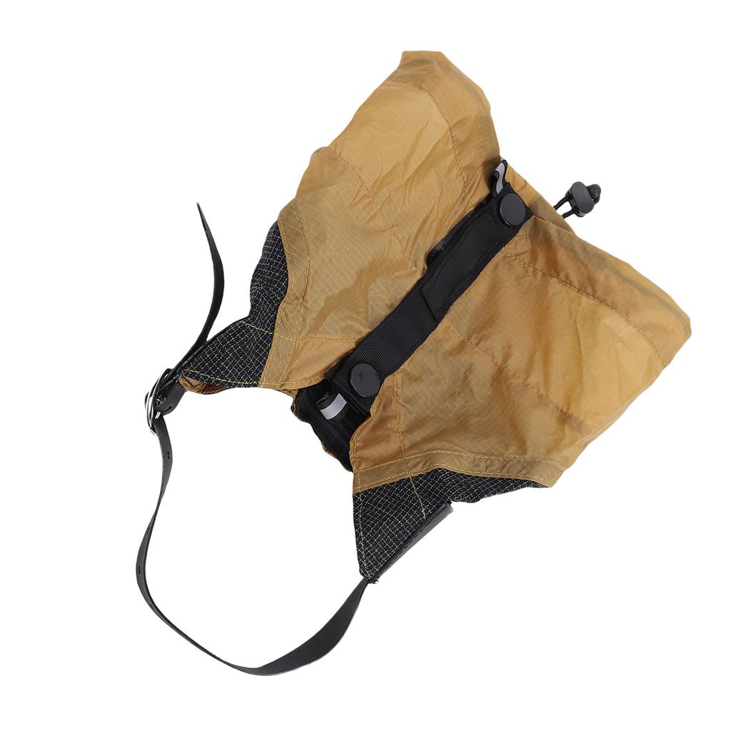 Короткие гетры с силиконовым покрытием для пешего туризма и трейлинга, 4-точечная система фиксации, полное покрытие ноги, песок, снег