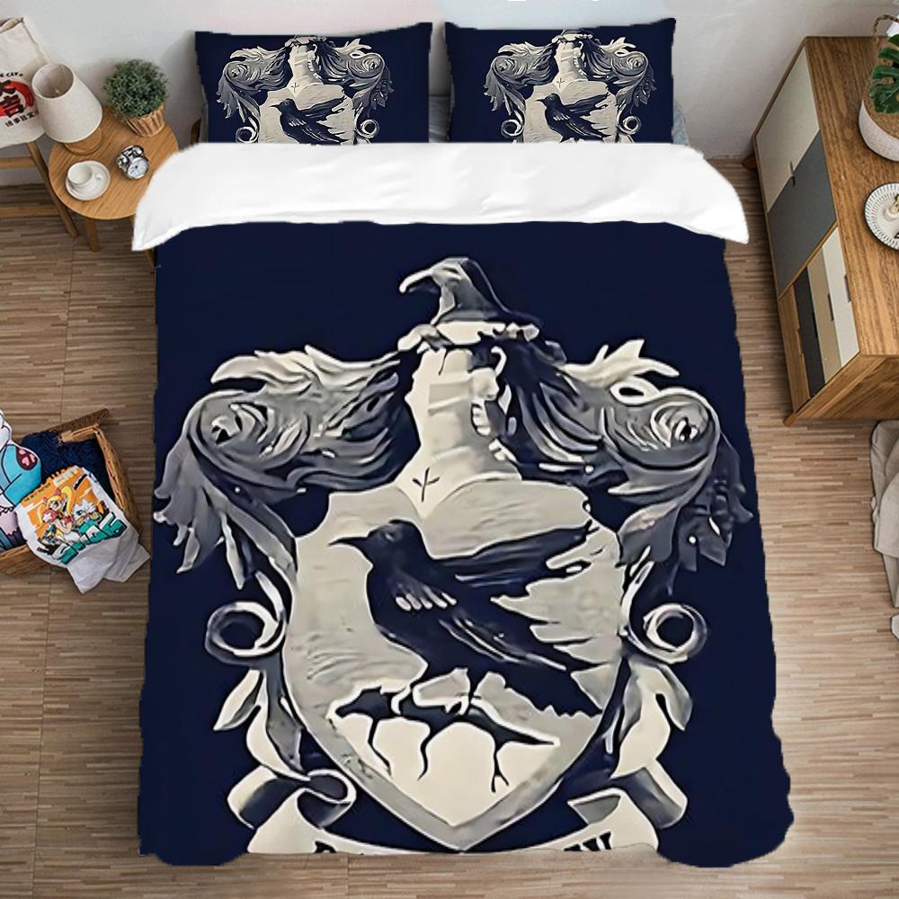 Quilt Cover Set Duvet Covers Queen Bed Comforter Sets Bedding Decorations Pillowcase R-Ravenclaws Art Fashion Linen Double Size