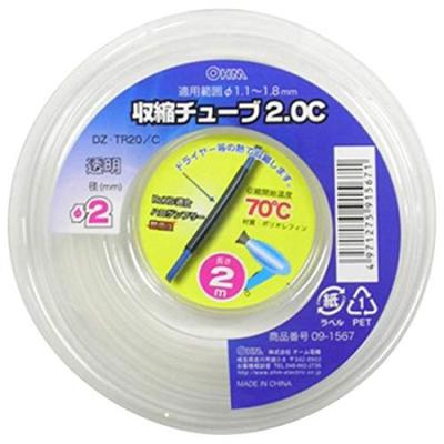 Термоусадочная трубка Ohm Electric (2 мм/2 м/Прозрачный) DZ-TR20/C