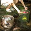 5L/10L Outdoor Multifunctional Bucket Collapsible Portable Travel Bucket Large Capacity Carrying Bucket Camping Fishing Bucket