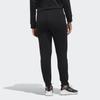 Adidas Neo Knitted Sweatpants Women's Black Thickened Cuffed Pants FP7410