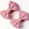 2pcs Pink Bowknot Silicone Pot Holders - Heat Resistant, Non-Slip Kitchen Clips for Safe Cooking, Essential Kitchen Accessories