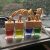 Refreshing Auto Air Freshener Car Bottle Luxurious Car Fragrances Pendant Convenient Rope Suspension for Car