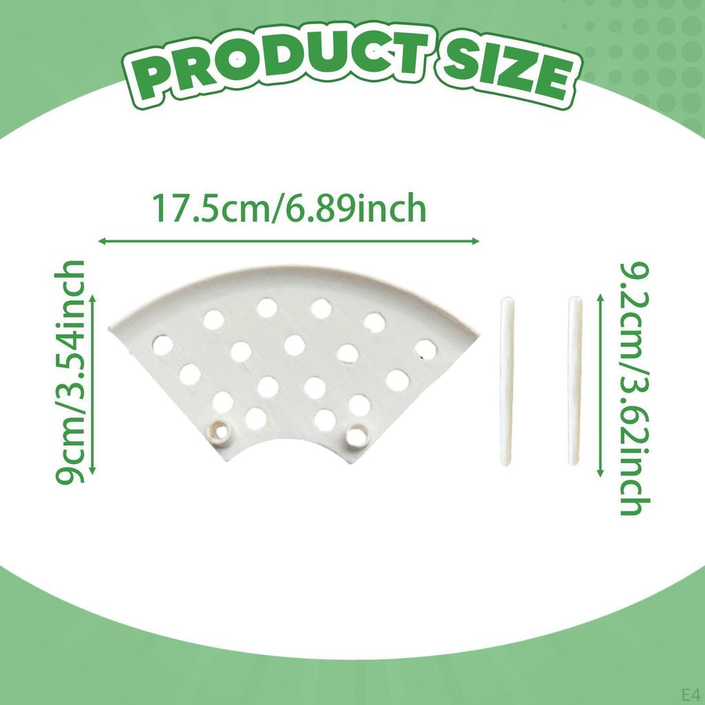 Набор из 4 подставок для клубники для садовой посадки с водонепроницаемыми колышками