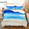 Летний пляжный дизайн Постельное белье Набор Пододеяльник Набор 3d Постельное белье Цифровая печать Постельное белье Размер Квин Постельное белье Модный дизайн