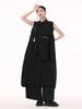 Hollow Out Sleeveless Patchwork Women Dress GMM1361