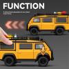 1:Модель внедорожника VAN в масштабе 1:24, автомобиль для кемпинга, игрушка, детский подарок на праздник, Хэллоуин, Рождество