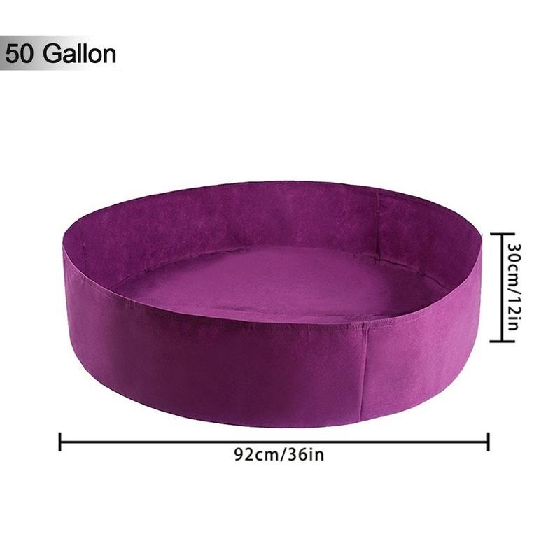 15/50/100 Gallon Large Capacity Plants Growing Bag Garden Flower Planter Elevated Vegetable Box Planting Grow Bag