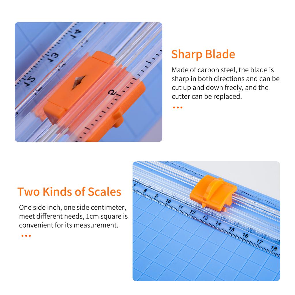 JIELISI A5 мини-портативный триммер для бумаги, резак для бумаги, 9-дюймовая длина резки для рукоделия