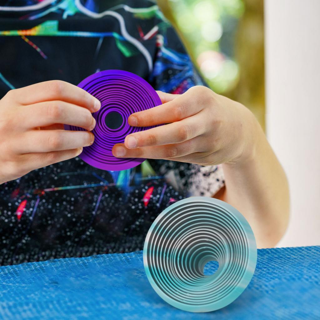 3D Printed Circular Toys For Children And Adults, Focused Toys For Stress Relief And Relaxation