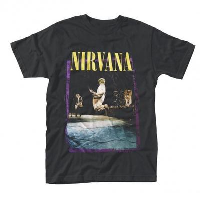 Nirvana Футболка унисекс для взрослых с прыжками со сцены