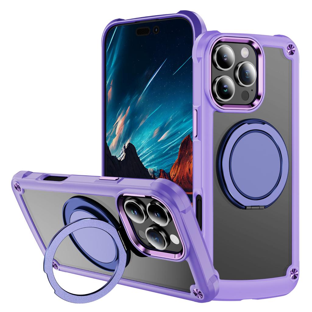 Yisimei Чехол для телефона Магнитный кронштейн Вращающийся Противоскользящий и Противоударный Бронированный Чехол-Очки для IPhone17