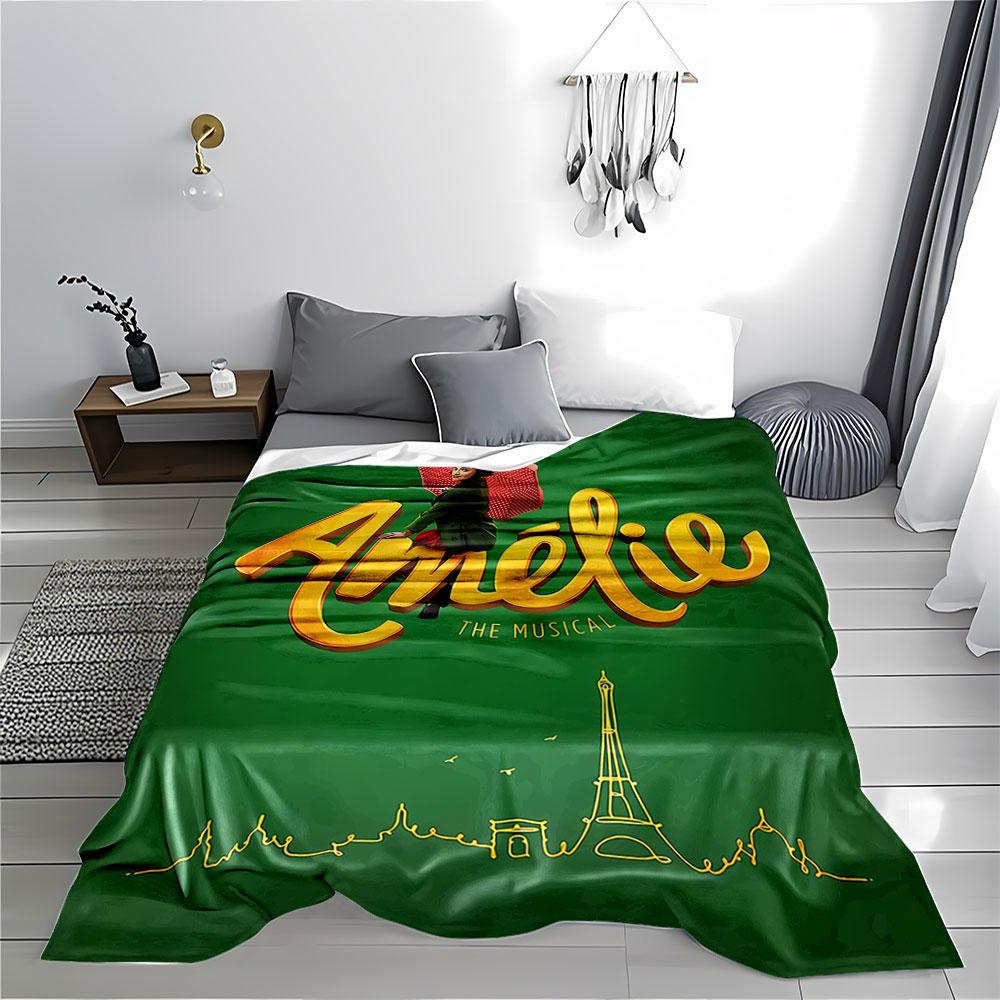Amélie Musical Blanket for all seasons blanket lunch break throw gift