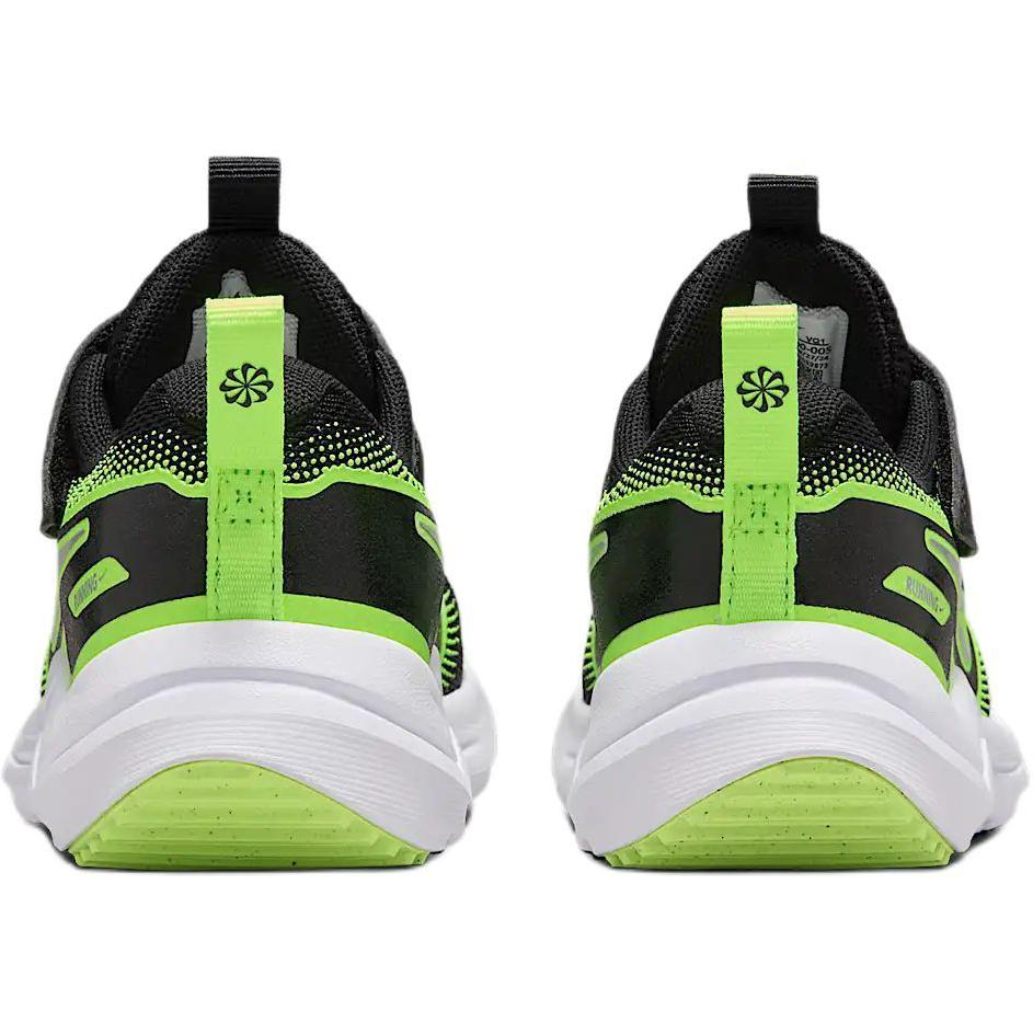 Nike Cosmic Runner Breathable Low top Kids Lifestyle Shoes Black Green Kids' HM4400-005